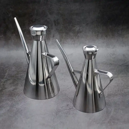 Elegant Stainless Steel Oiler 350ML 500ML 1000ML 3 Sizes to Choose From Practical and Durable 