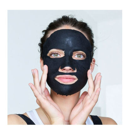 GARNIER Skin Active Black Pure Charcoal Fabric Mask Skin Active Moisturizing and Pore Reducing 