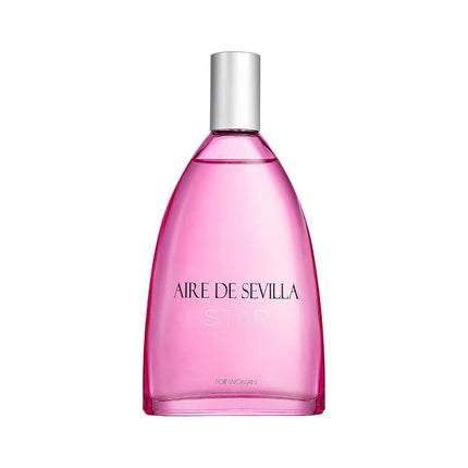 AIRE DE SEVILLA STAR Estuche de cosmética para mujer con Perfume Gel de ducha suave y Crema Hidratante corporal perfumada Cofre de regalo de ritual perfumado (150 ml cada uno)