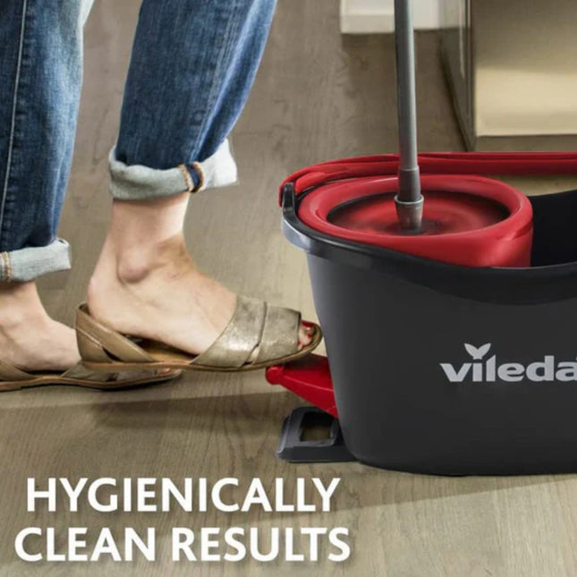 VILEDA Turbo Smart cleaning set with complete mop + bucket with wringer 