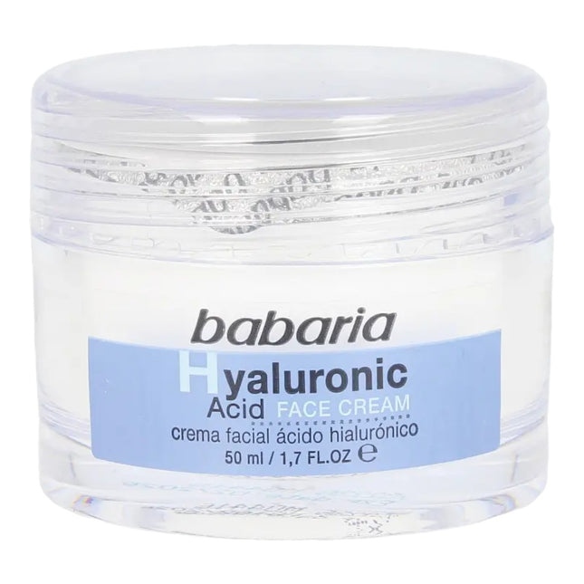 Babaria Hyaluronic Acid Ultra Moisturizing Facial Cream Facial Moisturizers 50 ml 