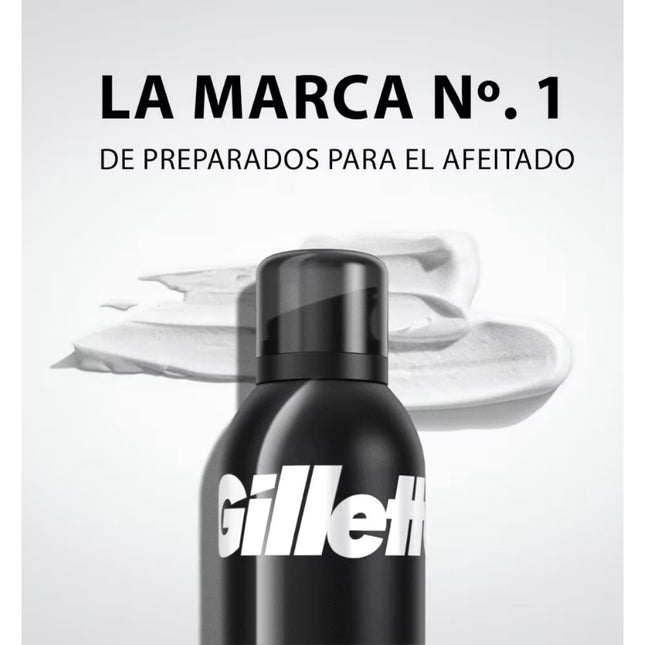 GILLETTE Classic Espuma De Afeitar Piel Sensible Para Maquinilla de Afeitar 300 ml