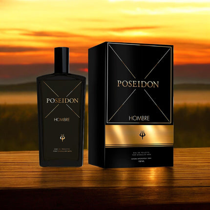 POSEIDON masculina natural Eau de Toilette vaporizador para hombre 150 ml