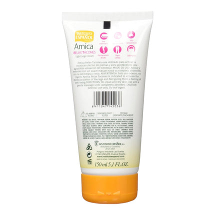 INSTITUTO ESPAÑOL ARNICA relax tacones crema piernas ligeras Piernas 150 ml