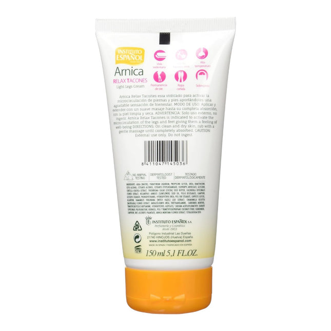 ARNICA SPANISH INSTITUTE relax heels light legs cream Legs 150 ml 