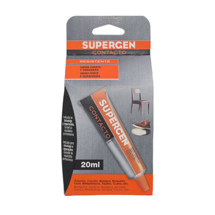 Supergen Pegamento de contacto Tubo 20 ml