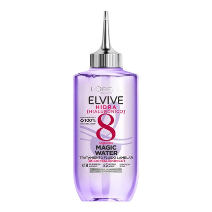 L'OREAL PARIS Elvive Tratamiento fluido lamelar 8 segundos Magic Water Pelo sin vida deshidratado 200 ml