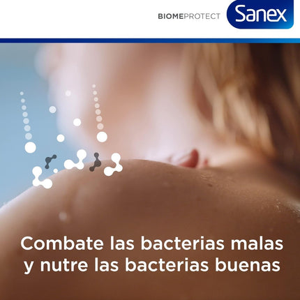 SANEX Gel de Ducha BiomePortect Dermo Sensitive Fortalece la barrera de la piel y la calma con suavidad Para piel sensible 550 ml