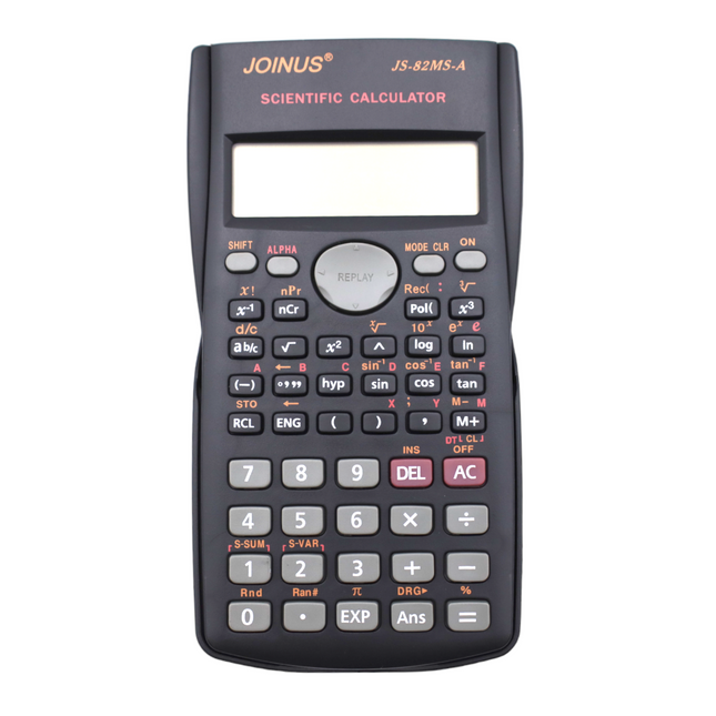 JOINUS Calculadora científica 240 cálculos función 12 dígitos pantalla doble escuela de negocios oficina Calculadora de bolsillo