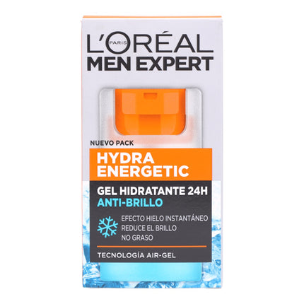 L'OREAL MEN EXPERT Hydra Energetic ultra-hydrating shine-free polar fluid gel dispenser 50 ml