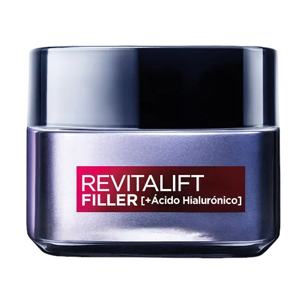 L'ORÈAL PARIS Revitalift Filler Day Cream | 50ML Anti-aging plumping day cream provides volume, with concentrated hyaluronic acid, non-greasy finish 