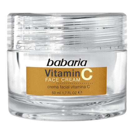 Babaria Vitamin C Facial Cream Antioxidant day and night cream provides luminosity for radiant and cared for skin 50 ml 