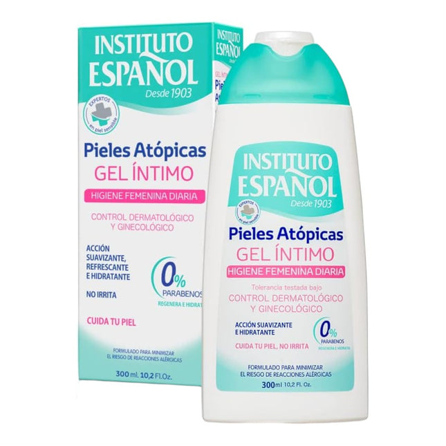 INSTITUTO ESPAÑOL Gel Higiene Femenina Zona Intima Pieles Atópicas 300 ml