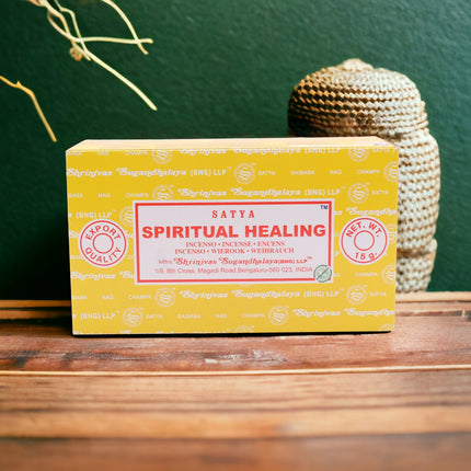 Satya Pack of 12 boxes 15g of Spiritual Healing Incense 