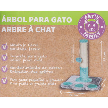 Árbol Rascador para Gatos Torre rascador para gato Juguete para gatos pequeños y grandes