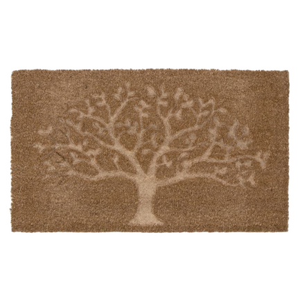 Doormat for Home Entrance Door Non-Slip Rubber Base 100% Natural Coconut Fiber Material Home Decoration 40 x 70 cm Original and Fun Coconut Fiber Mat 