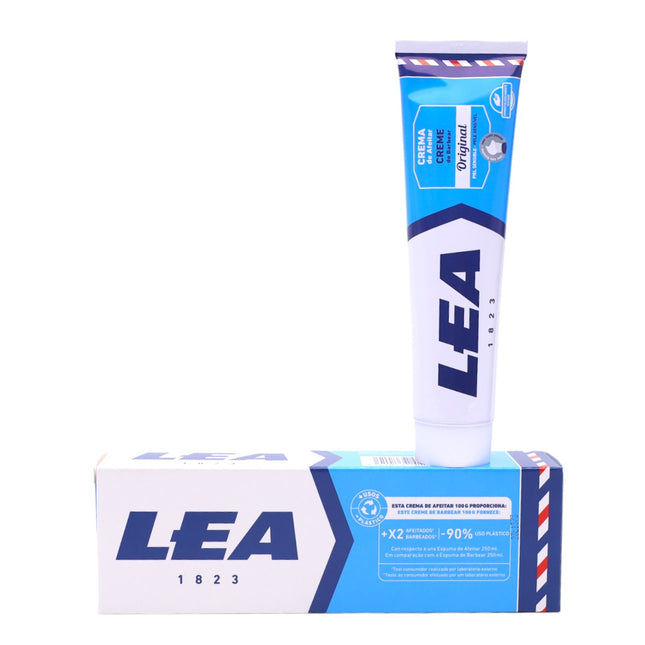 LEA Shaving Cream Original Barbear Shaving Foam for Sensitive Skin 100 g 