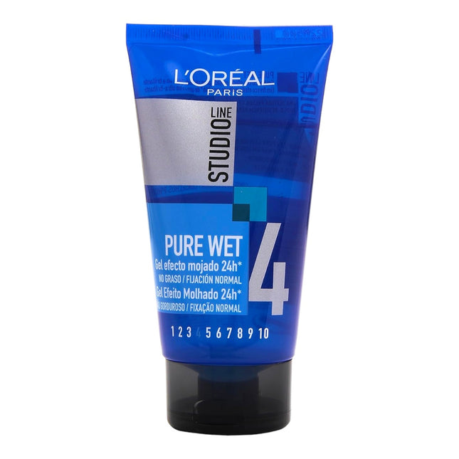 L'ORÉAL PARIS Studio Line Gel Pure Wet 24H wet effect hair gel hair styling gel 150 ml 