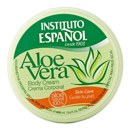 SPANISH INSTITUTE Aloe Vera Moisturizing Body Cream 400 ml 