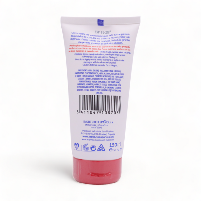 SPANISH INSTITUTE 20% Urea Cream Tube Ultra Hydration 150 ml 