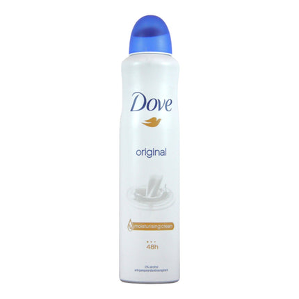 DOVE Desodorante Original 48h spray 0% alcohol para mujer 250 ml