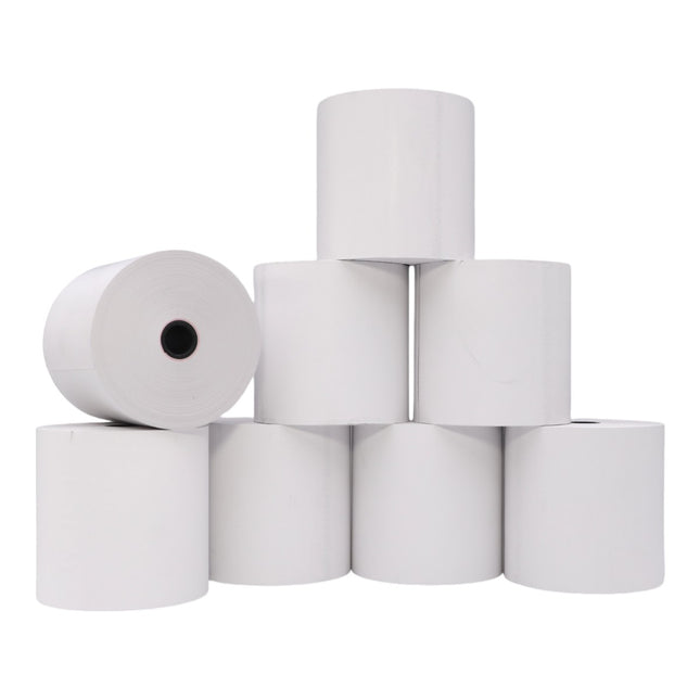 BPA-free Thermal Paper Roll 80x80mm Ticket Printing - Pack of 8 rolls 