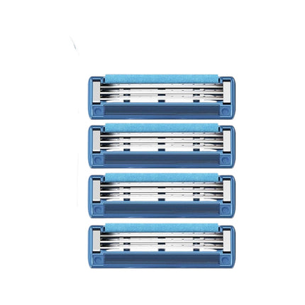 Gillette Mach3 Turbo Men's Razor Blades, 4-Pack Refill Blades (Packaging May Vary) 