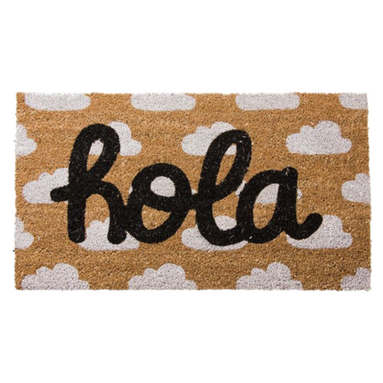 Doormat for Home Entrance Door Non-Slip Rubber Base 100% Natural Coconut Fiber Material Home Decoration 40 x 70 cm Original and Fun Coconut Fiber Mat 