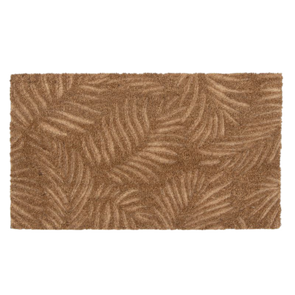 Doormat for Home Entrance Door Non-Slip Rubber Base 100% Natural Coconut Fiber Material Home Decoration 40 x 70 cm Original and Fun Coconut Fiber Mat 