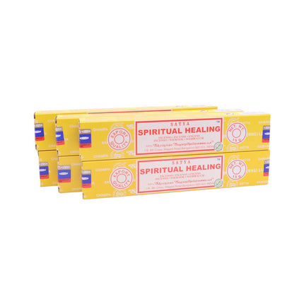 Satya Pack of 12 boxes 15g of Spiritual Healing Incense 