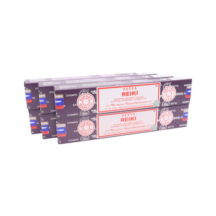 Satya Pack of 12 boxes 15g of Reiki Incense 