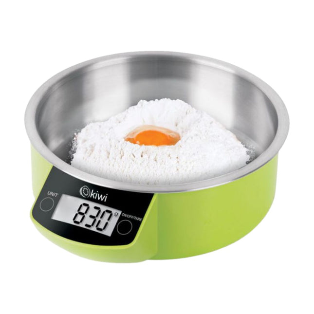 Báscula Digital De Cocina Kiwi Verde