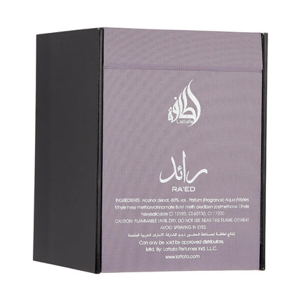 Lattafa Ra'ed Silver Eau de Parfum Agua de perfume para hombres 100 ml