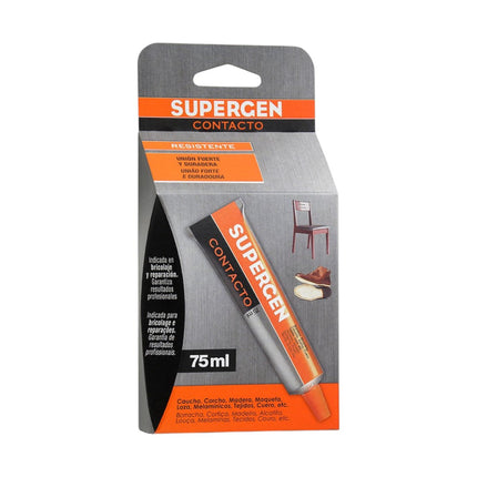 Supergen Pegamento de contacto incoloro 75 ml