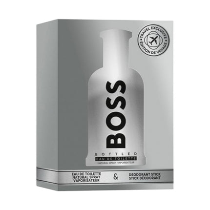 Hugo Boss BOSS BOTTLED Estuche de viaje Cofre de regalo de Eau de Toilette 100 ml + deodorant stick 75 ml