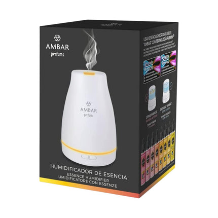 Ámbar Perfums Humidificador de Esencia y Difusor de Aroma – 120 ml (Adaptador No Incluido)