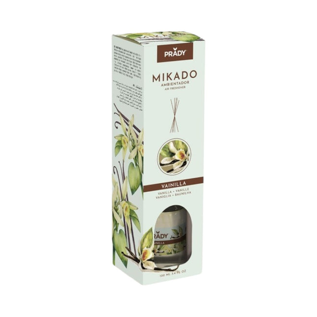 PRADY Ambientadores Mikado de 100 ml Ambientador Mikado VAINILLA