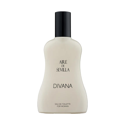 AIRE DE SEVILLA DIVINA Estuche de cosmética para mujer con Perfume 100 ml + Gel de ducha suave 100 ml + Body Mist 100 ml Cofre de regalo de ritual perfumado