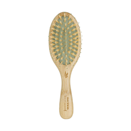 BETER Bamwood Small Cushion Brush Bamwood small pneumatic hair brush mixed bristles and oak wood