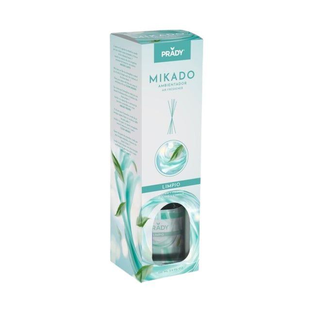 PRADY Ambientadores Mikado de 100 ml Ambientador Mikado LIMPIO